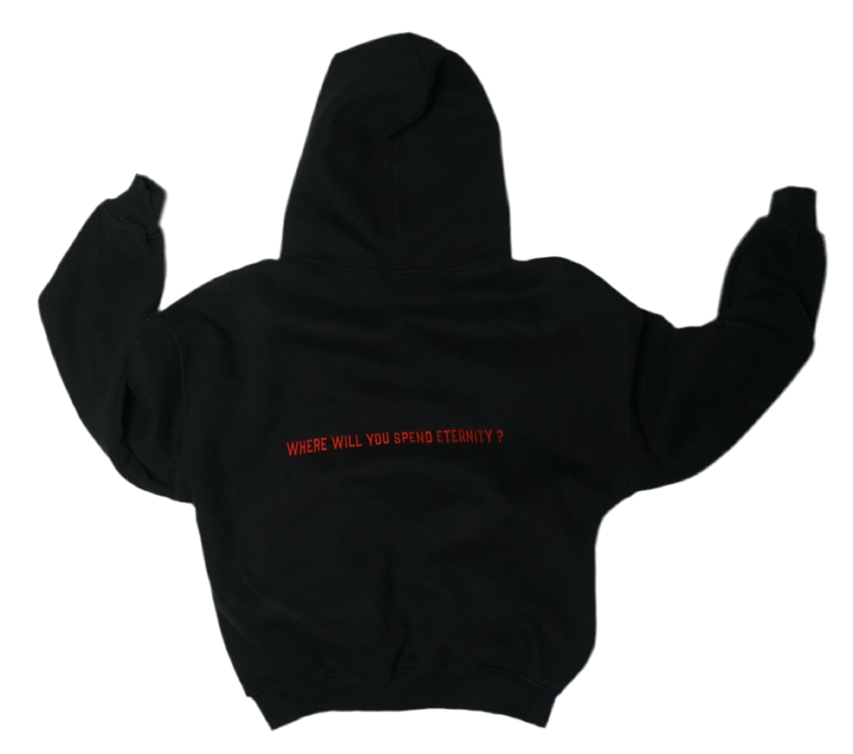 Eternity Oversized Zipper Washed Black