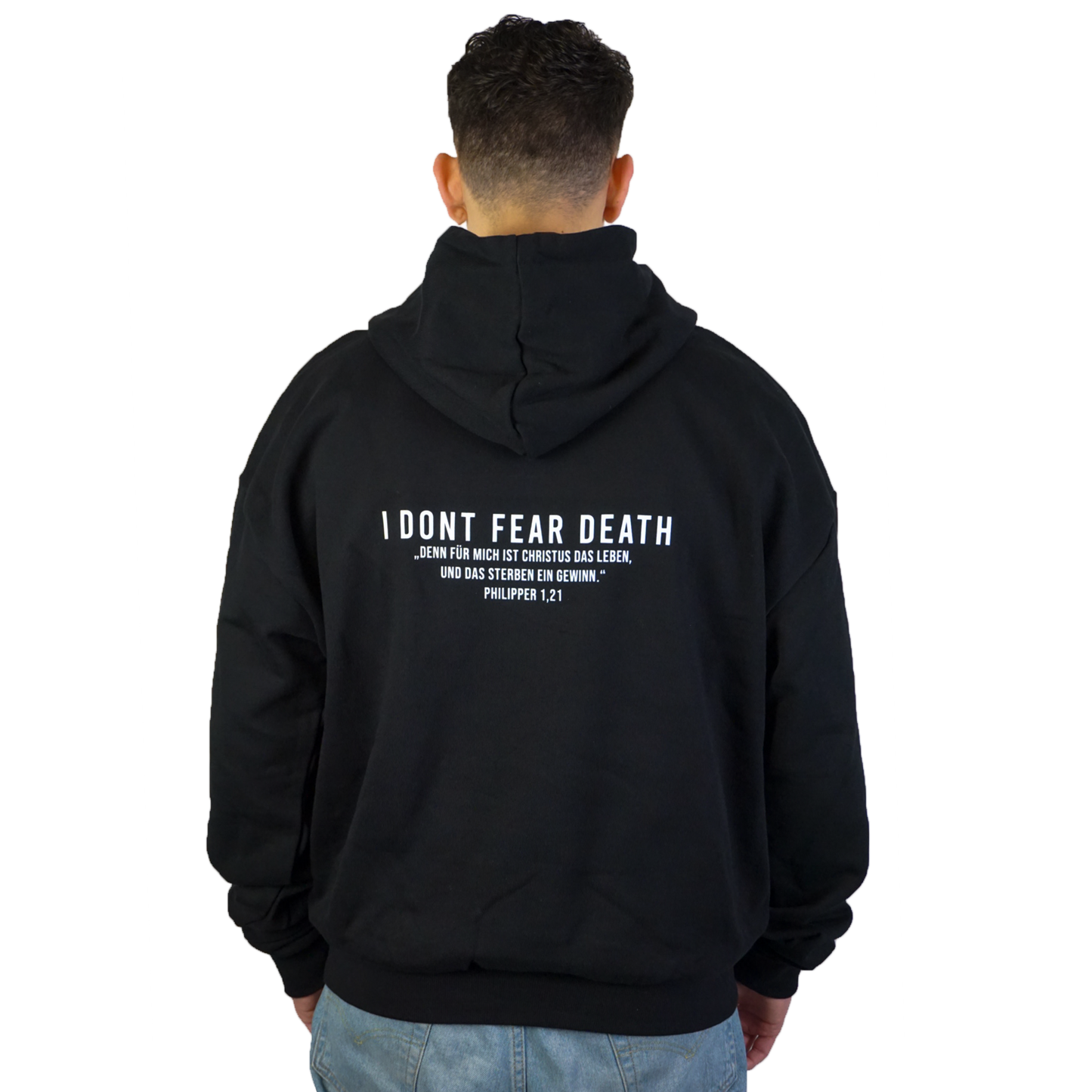 Heavy Oversized Hoodie - I DONT FEAR DEATH